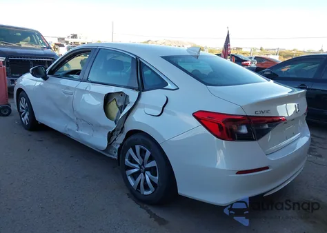 2024 Honda Civic Lx из США, поврежденный, VIN 2HGFE2F23RH508506